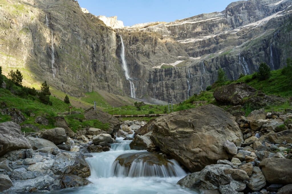cascade au cirque de Gavarnie