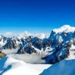 Mont Blanc en hiver