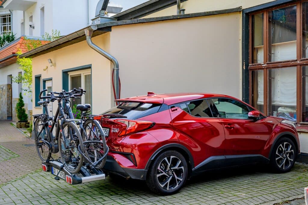 porte-vélo d'attelage
