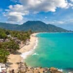 Plage de Lamai sur l'île de Koh Samui