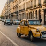 2CV dans une rue de Paris