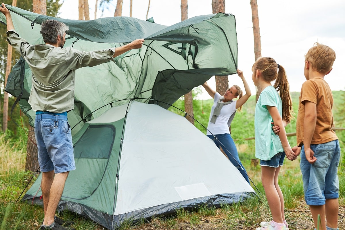 destination camping en famille en Bretagne