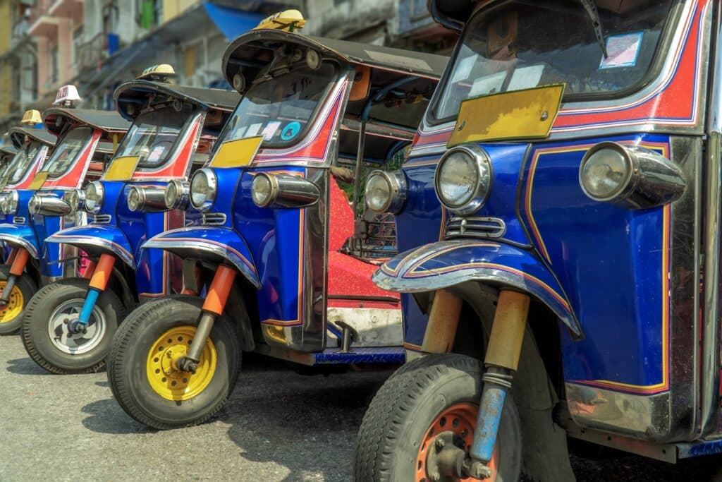 tuk-tuk à Bangkok