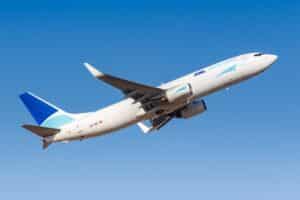 avion de la compagnie ASL Airlines qui décolle