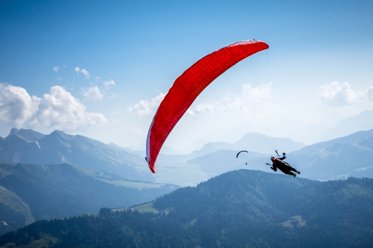 vol en parapente en savoie