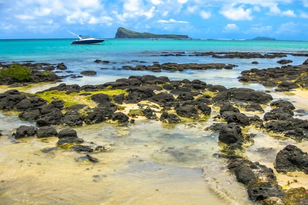 plage de Malheureux à Grand Baie sur l'île Maurice