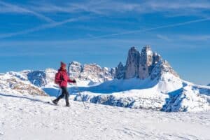 randonnée Dolomites en hiver