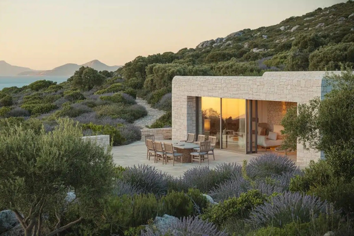 villa en corse du sud