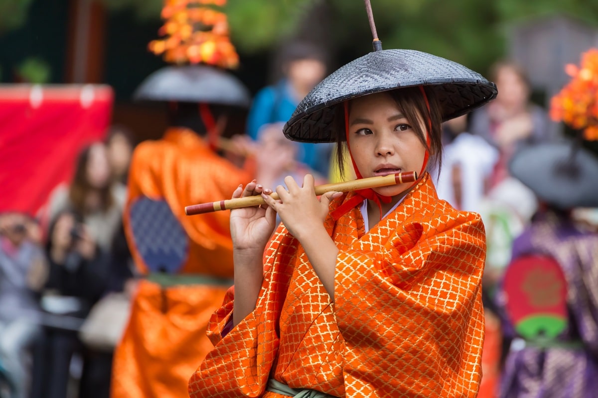 festival traditionnel au Japon