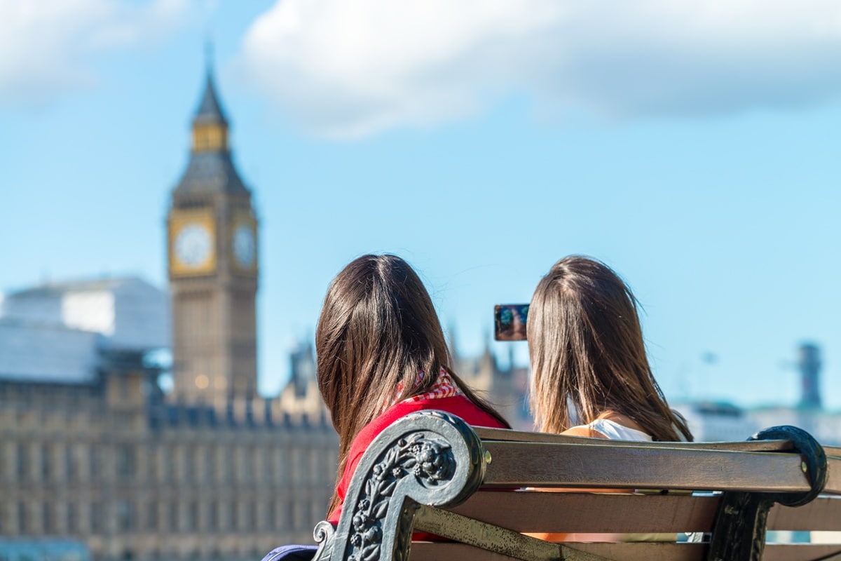 court séjour à Londres