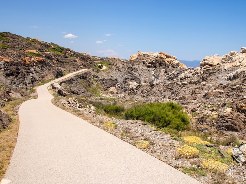 sentier de randonnée au Cap de Creus