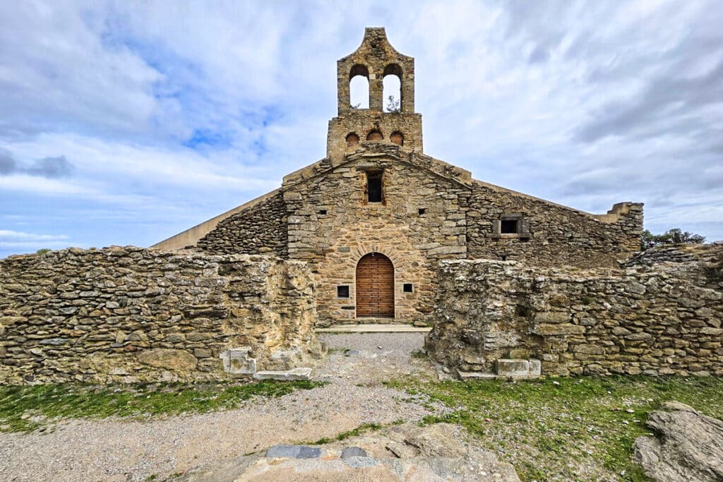 façade église Santa Creu de Rodes