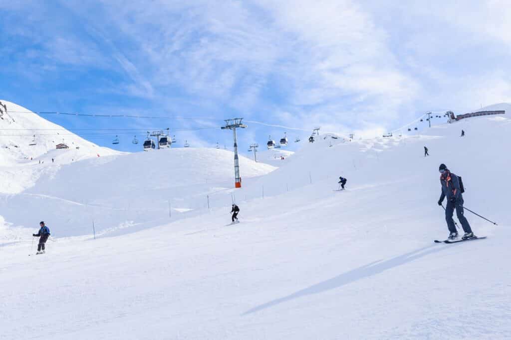 piste de ski à Méribel