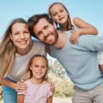 famille en vacances dans le Vaucluse