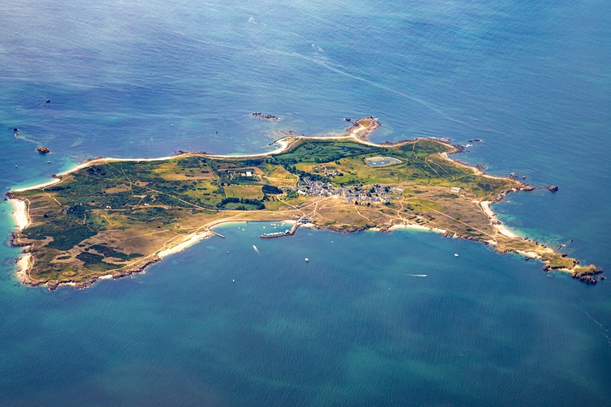 Hoedic vue du ciel