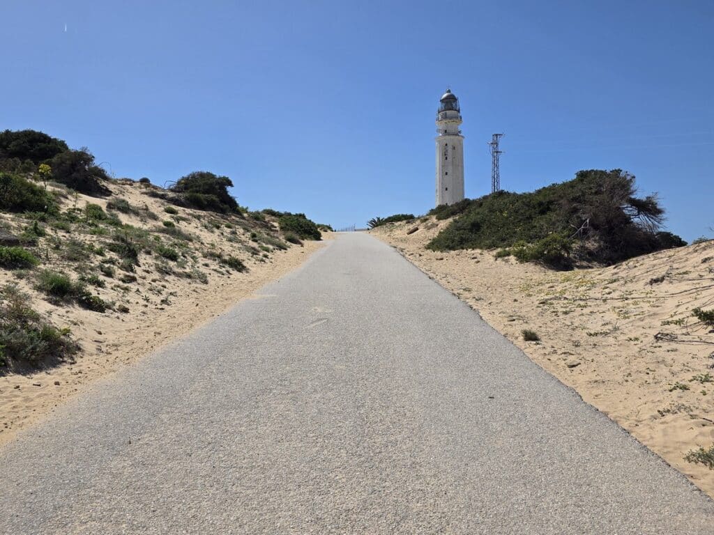 itinéraire à pied jusqu'au phare de Trafalgar