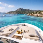 yacht en Sardaigne