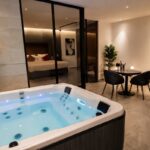 hébergement avec jacuzzi privatif