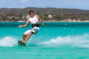 kitesurfer à Madagascar