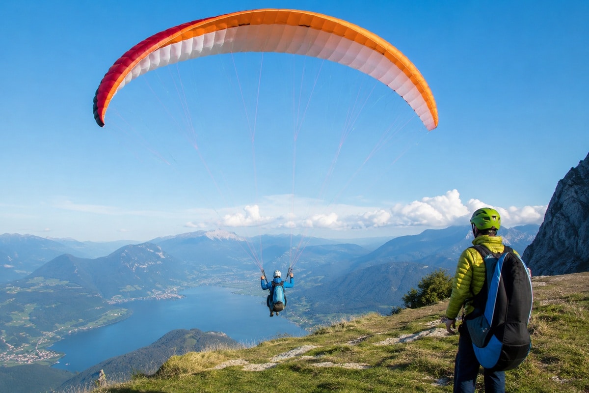 envol en parapente