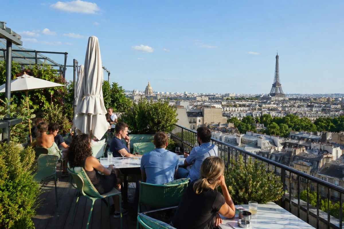 La Ville Lumière vue d’en haut : la magie des rooftops parisiens au quotidien