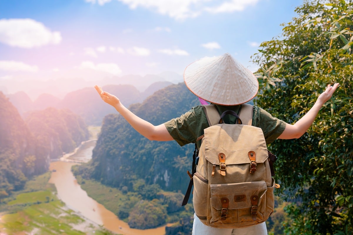 voyageur au vietnam
