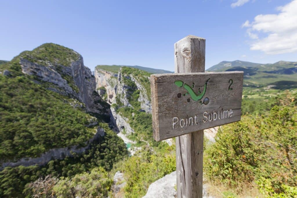 Point Sublime aux gorges du Verdon