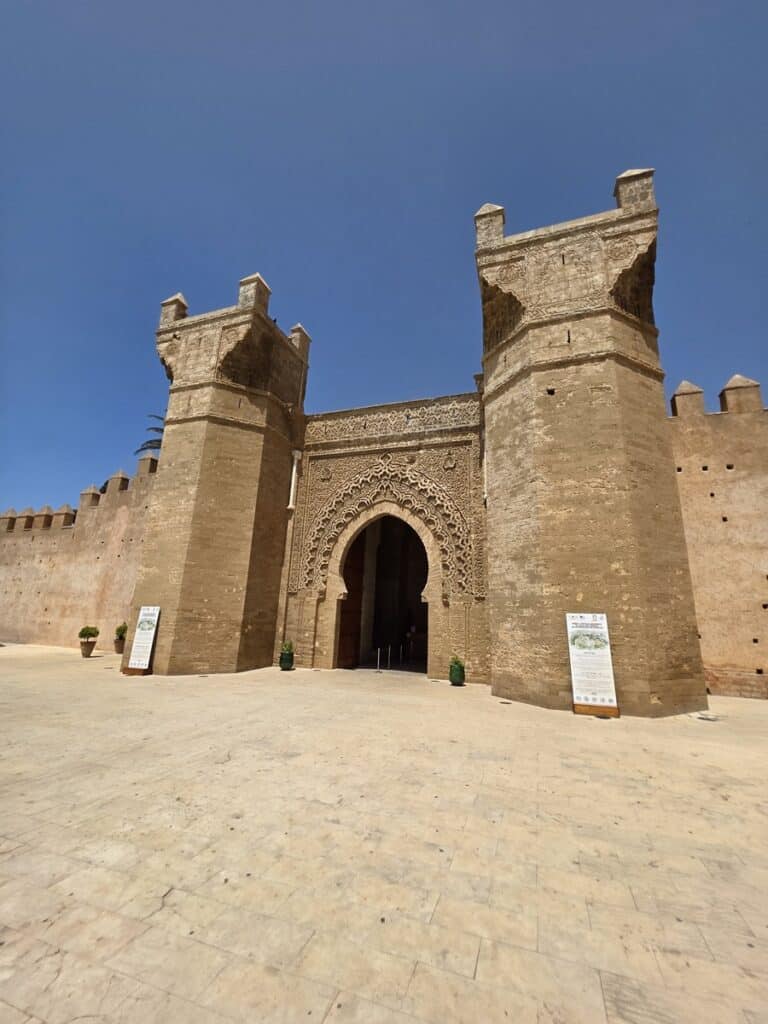 entrée de Chellah à Rabat