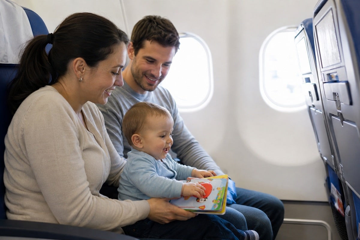 Long-courrier avec un enfant de moins de 5 ans : ce qui change