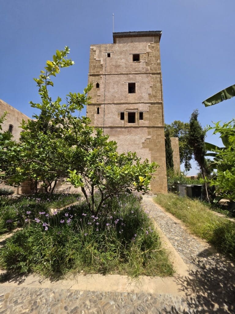 tour dans le jardin des oudayas à Rabat