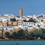 Rabat vue depuis la mer