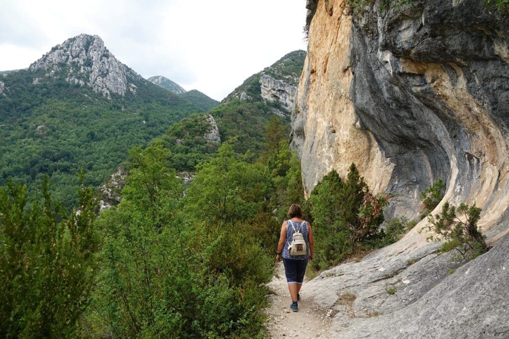 randonnée dans les gorges du verdon