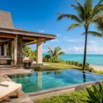 villa haut de gamme avec piscine à l'île Maurice