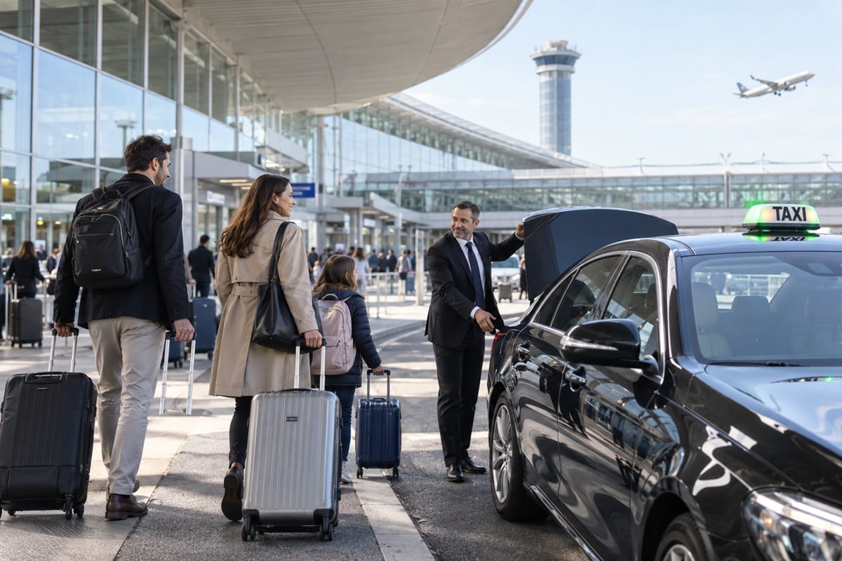 Taxi aéroport CDG en 2026 : le vrai prix (forfait, réservation, attente) et comment payer moins