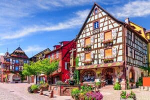 magnifique maison à colombages à Kaysersberg