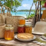 Souvenirs artisanaux de Rodrigues au marché