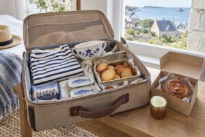Souvenirs gourmands et marinière de Bretagne