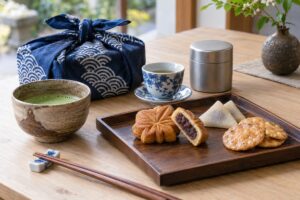 Souvenirs japonais entre artisanat et gourmandises