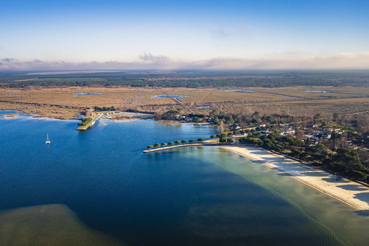 Où se baigner au lac d’Hourtin ?