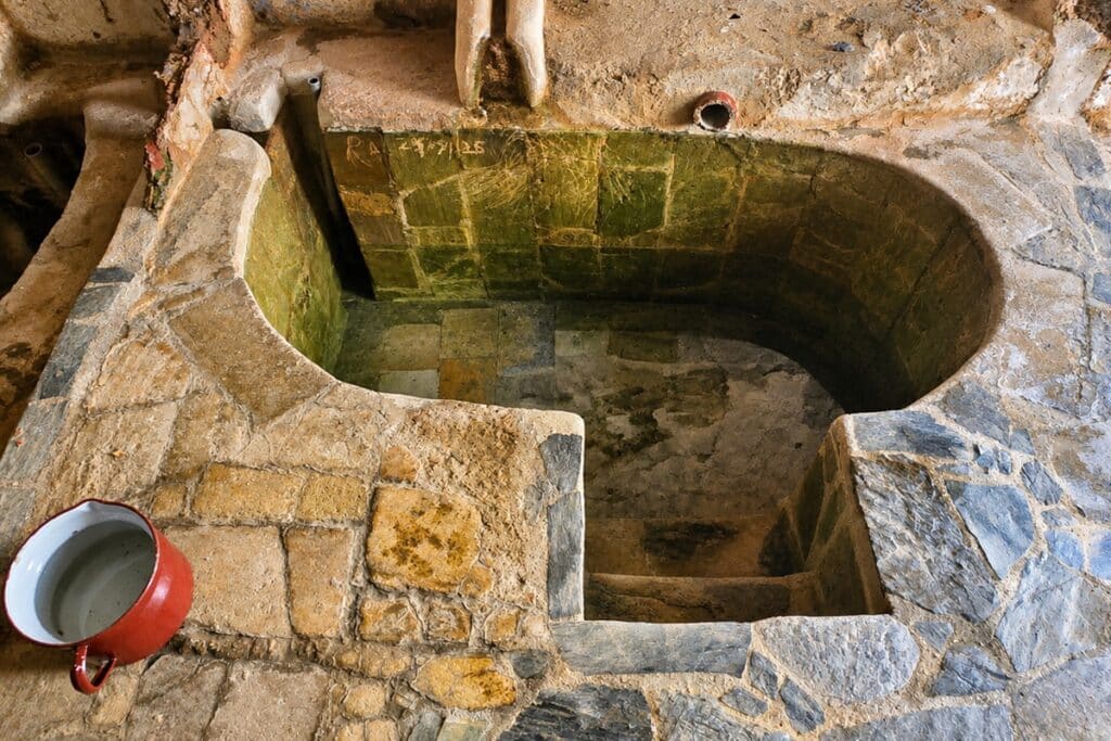 baignoire à Fonte Santa