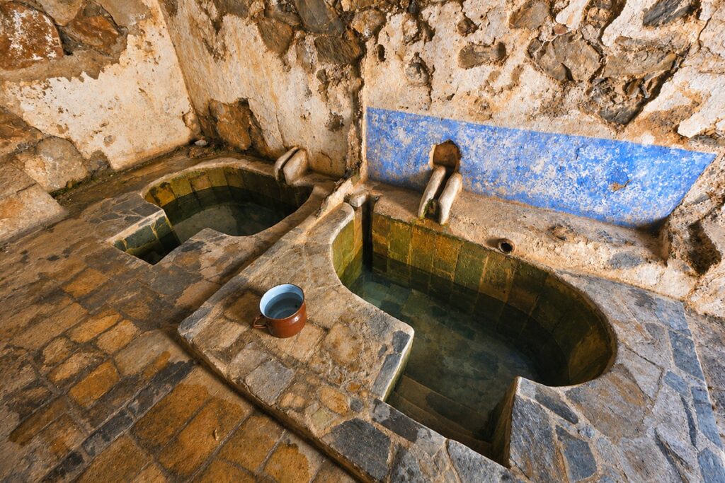 baignoires de Fonte Santa