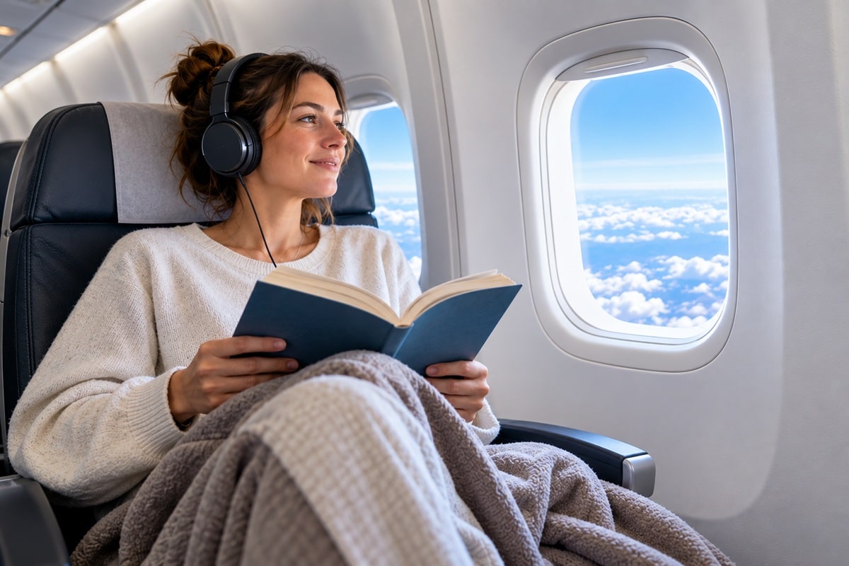 Que faire dans l’avion pendant un vol de plusieurs heures ?